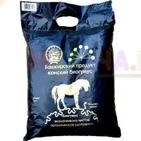 Натуральное удобрение на основе конского навоза - биогумус Башкирский продукт