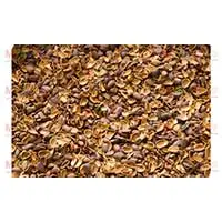 Скорлупа кедровых орехов – красивая и эффективная мульча