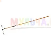 Легкие универсальные грабли на длинной ручке