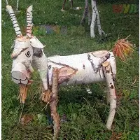 Деревянные скульптуры для вашего сада