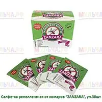 Защититься от комаров помогут репеллентные салфетки