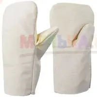 Легкие рукавицы с двойным хлопчатобумажным наладонником