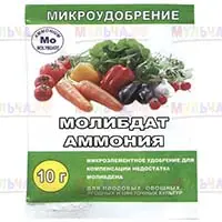 Молибдат аммония - удобрение для повышения урожайности бобовых культур
