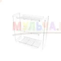 Разборный металлический стеллаж для рассады