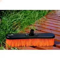 Удобная щетка-насадка для уборки двориков, терасс и садовых дорожек