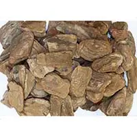 Галтованная кора Люкс мелкой фракции для декоративного мульчирования