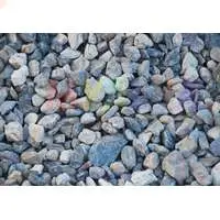 Разноцветная речная галька для ярких ландшафтных композиций