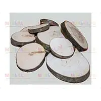 Украшения из деревянных спилов для интерьера и садового декора