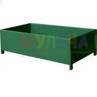 Высокие грядки создают благоприятные условия для развития растений