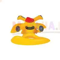 Равномерный автоматический полив обеспечит спринклерный круговой дождеватель Hozelock Plus 254 м²