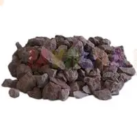 Фельзит бордового цвета - прочная и красивая декоративная отсыпка