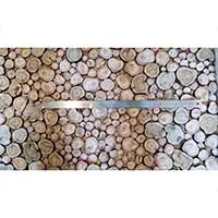 Маленькие спилы из можжевельника, дуба, ольхи для изготовления панно и декора