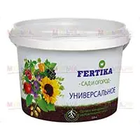 Универсальная органо-минеральна подкормка для плодовых и декоративных растений