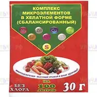 Универсальный сбалансированный комплекс микроэлементов для сада и дачи
