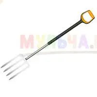 Копательные вилы от Plantic с четырьмя прочными зубьями