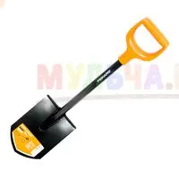 Штыковая лопата с укороченным черенком