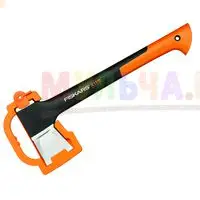 Наколоть дров для бани или заготовить дрова на зиму несложно с топором-колуном X11