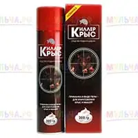 Удобная в использовании пена «Киллер Крыс» поможет справиться с грызунами