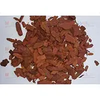 Эффектная декоративная мульча - кора лиственницы галтованная, фракции 1-3 см