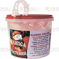 Клипса для растений - ускорит и упростит крепление стеблей растений к колышкам и шпалерам