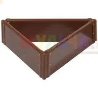 Клумба-конструктор из ПВХ для оформления цветников или грядок