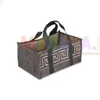 Дрова к камину переносить в специальной сумке намного удобнее